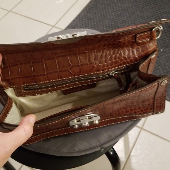 💕MICHAEL KORS💕 Brown Leather Flap Shoulder … - Picture 4 of 8